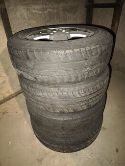 Kola ALU s pneu, rozteč 5x100