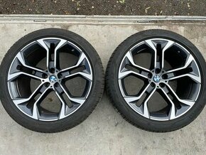 Letní sada kol na BMW X6 TOP STAV KOLA R 21 SLEVA