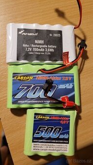 Dobíjecí baterie 2x Carson RC Sport, 1x Amewi NiMH