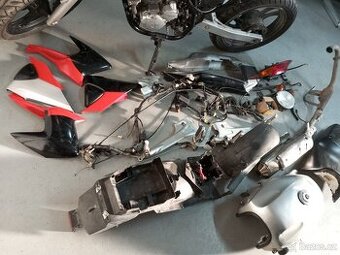 Prodám Yamaha YBR 250 v rozebraném stavu.