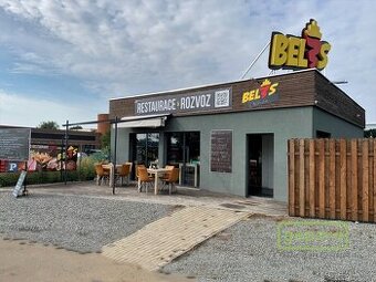 Pronájem vybavené restaurace rychlého občerstvení se zahrádk