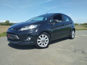 FORD FIESTA 1,2 2X KOLA, 60KW,VELMI PĚKNÝ STAV.