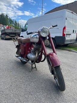 Jawa 250 kývačka s TP