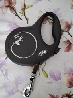 Flexi samonavíjecí vodítko (černé)