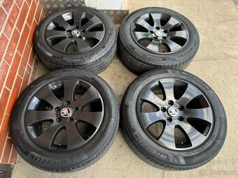 Alu 16" 5x112,škoda " Spectrum Grafit" letní, SUP2, Yeti
