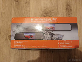 Zpětné zrcátko s monitorem