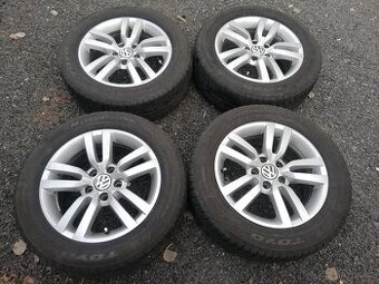 alu 16" VW 5x112 , pneu 205/60/16,Sharan,Touran