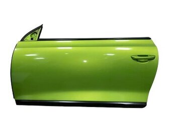 Levé přední dveře zelená metalíza LR6T VW Scirocco 3 2010