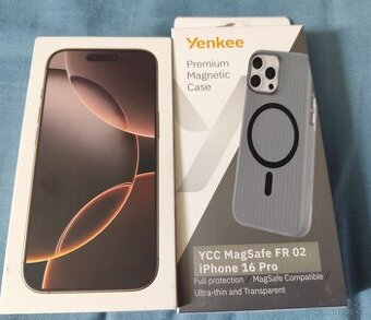 Iphone 16 Pro nový + kryt REZERVACE