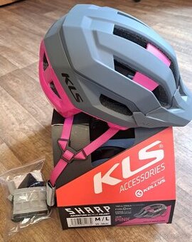 Cyklistická přilba Kellys Sharp Pink M/L
