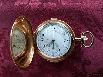 Velmi kvalitní kapesní hodinky Invicta s opakovacím chronogr