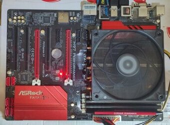 ASRock H97+E3-1245V3+32GB DDR3+chl. Scythe+podpora NVME