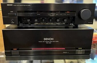 DENON POA-2200 PRE-1100 STEREO POWER AMPLIFIER & PREAMPLIFIE