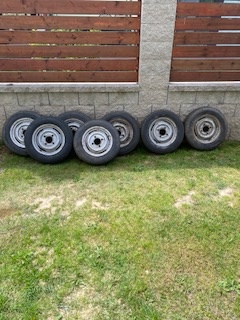 Plechový disk 14" Škoda 100 s pneu
