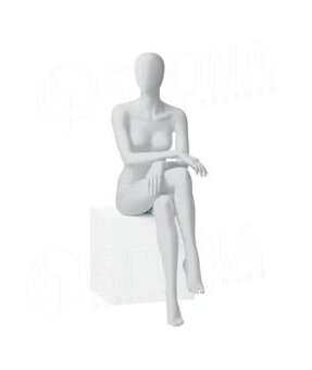 Obchodní figurína sedící, dámská