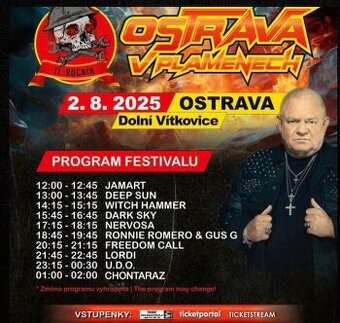 Ostrava v plamenech