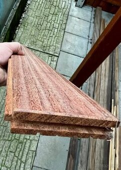 tropické terasové podlahové prkna CUMARU celkem 10 m2