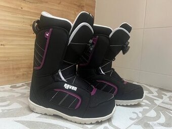 Vynikající boty na snowboard Raven Diva Atop, vel. 41