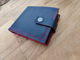 Ručně šitá pánská peněženka