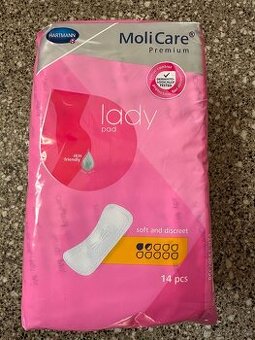 Inkontinenční vložky 35 Kč.