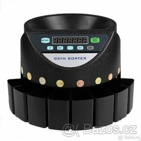 Automatická třídička a počítačka mincí (€)