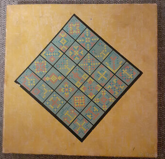 Retro mozaiková hra