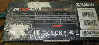 ZALMAN WATTTERA ZM1200-EBTII 1200W