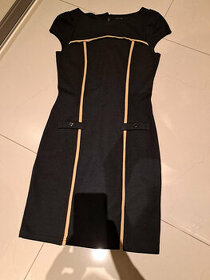 černé úpletové šaty F and F