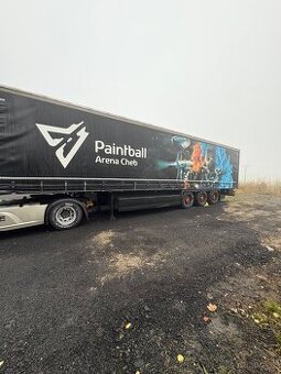 Plachtový návěs KRONE