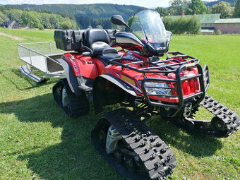 Arctic cat 700 + sněžné pásy