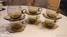 Skleněna čajová souprava