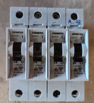 Jističe Siemens C8 a B6