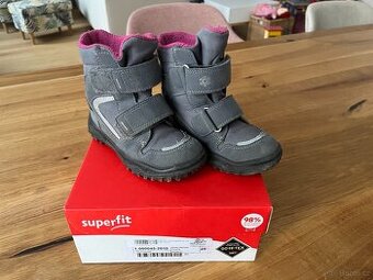 Dětské zimní boty Superfit membránou Gore-tex, velikost 25