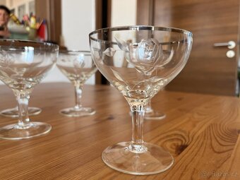 Sklenice na champagne miska