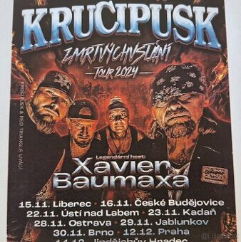 KRUCIPÜSK + Xavier Baumaxa