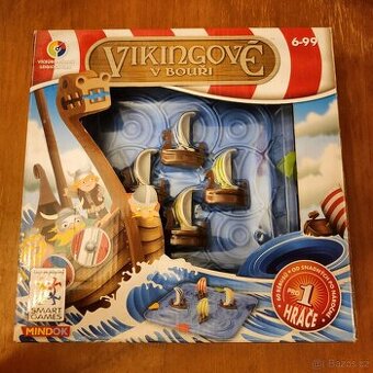 Vikingové v bouři; hlavolamová desková hra
