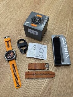 Garmin Fenix 8 51 AMOLED Sapphire titanium