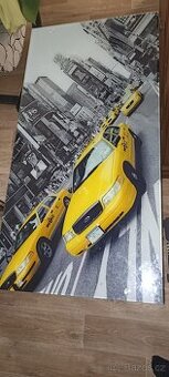 Psací stůl, skleněný NY - 1