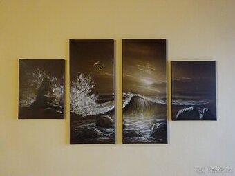 Obraz Rozbouřené moře