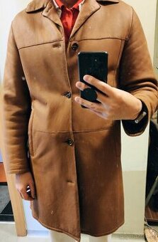 ~~Luxusní pánský kožich HUGO BOSS, vel. 48/50 barva koňak~