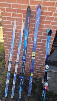 Prodám sjezdové a běžecké lyže