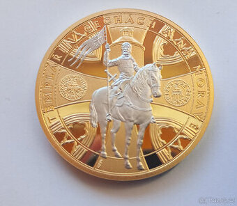 Pamětní medaile Templáři v Čechách a na Moravě – zlato & pla