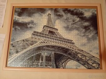 Prodám obraz puzzle zarámovaný