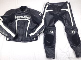 Vanucci Art XIV Racing pánska kožená moto kombinéza 2XL 56