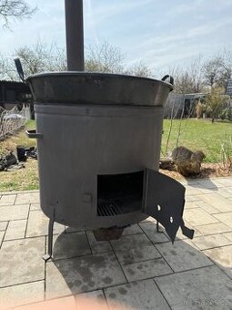 Zabijačkový, gulášový, zahradní kotel na vodu