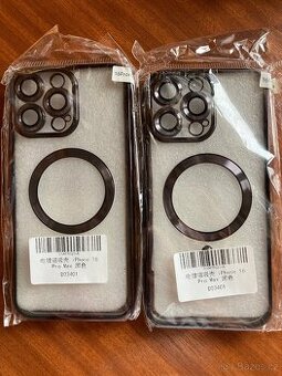 Kryt na iPhone 16 ProMax - s krytem na čočky objektivu