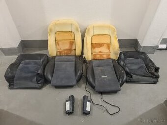 Přední sedačky (molitany potahy airbag) Seat Leon