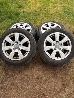Originál zimní alu kola Audi 205/55R16 5x112