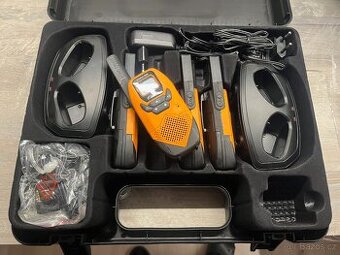 Vysílačka DeTeWe Outdoor 8000 Quad Case, 4 ks, oranžová