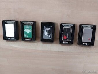 Zapalovače Zippo 5 kusů, krásný stav